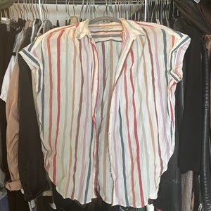 Madewell short sleeve shirt